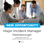 Major Incident Manager Job Ad