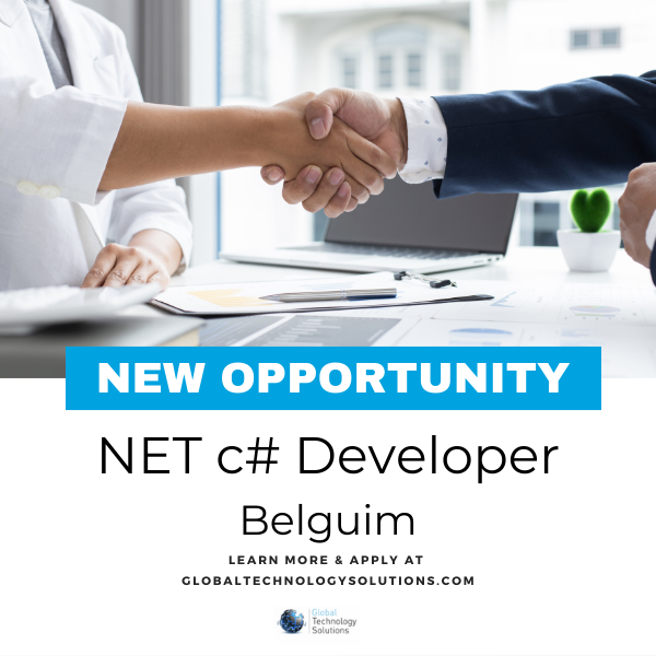 c# developer jobs Belgium.