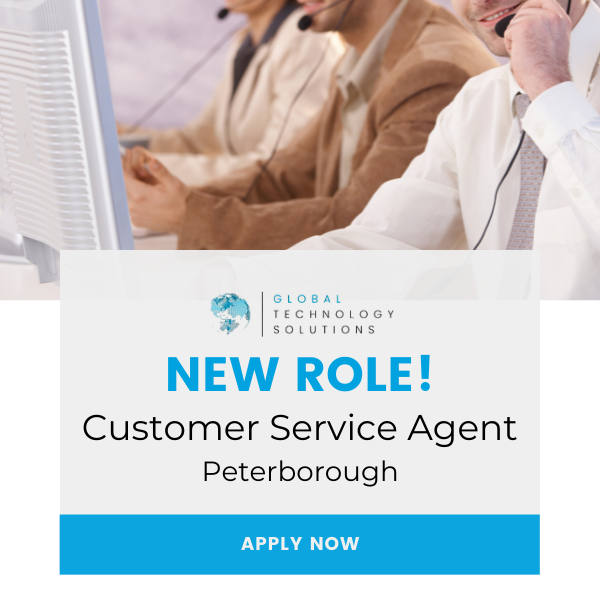 Customer Service Agent Job based in Peterborough