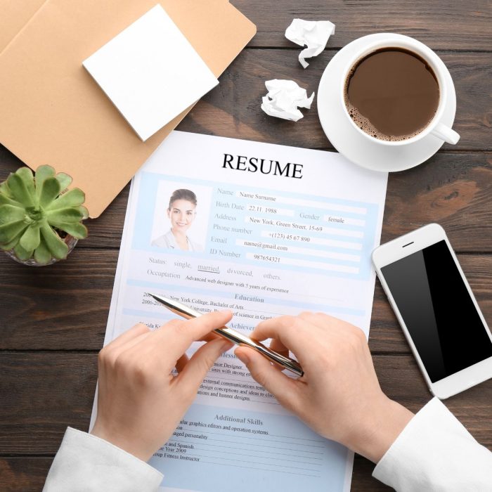How to Make Your CV Stand Out, CV example.