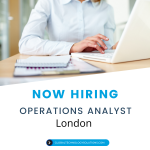 Operations Analyst job ad