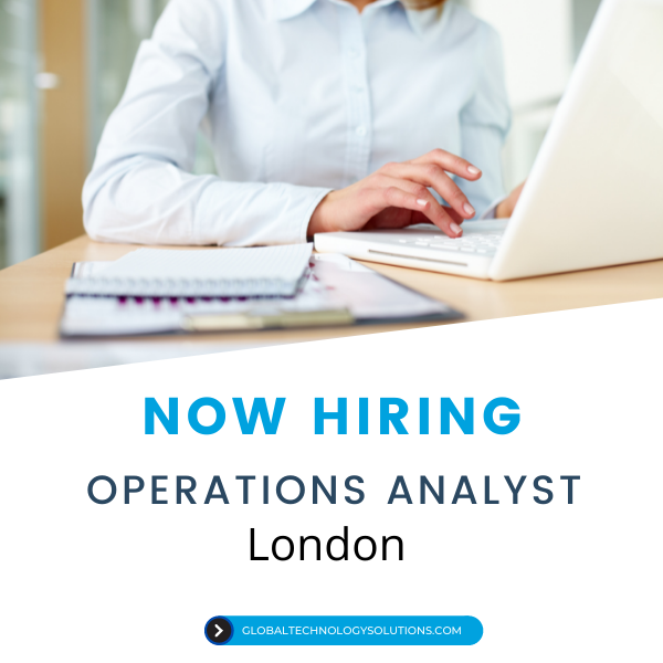 Operations Analyst Job in London
