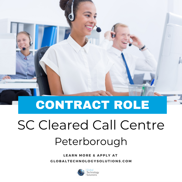 Call centre job Peterborough