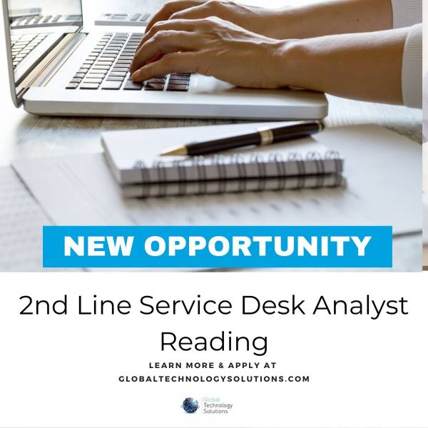 It Jobs in Reading from GTS, 2nd Line Service Desk Analyst.