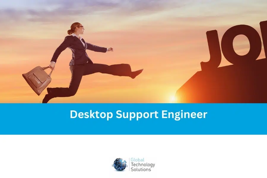 Desktop support engineer jobs advert showing jobs