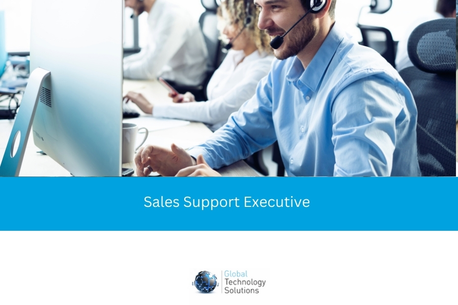 Sales support jobs advert