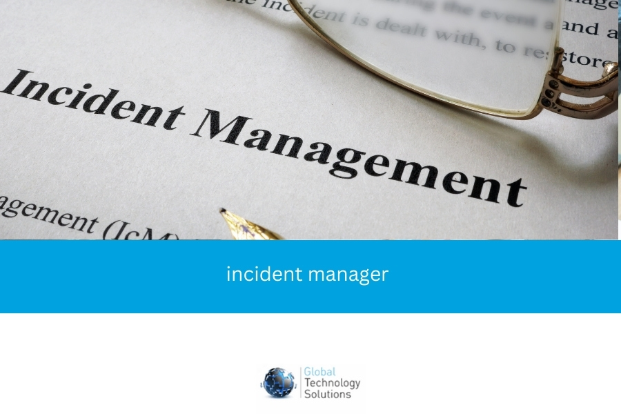 Incident manager jobs advert