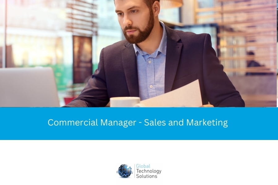 Commercial manager jobs advert