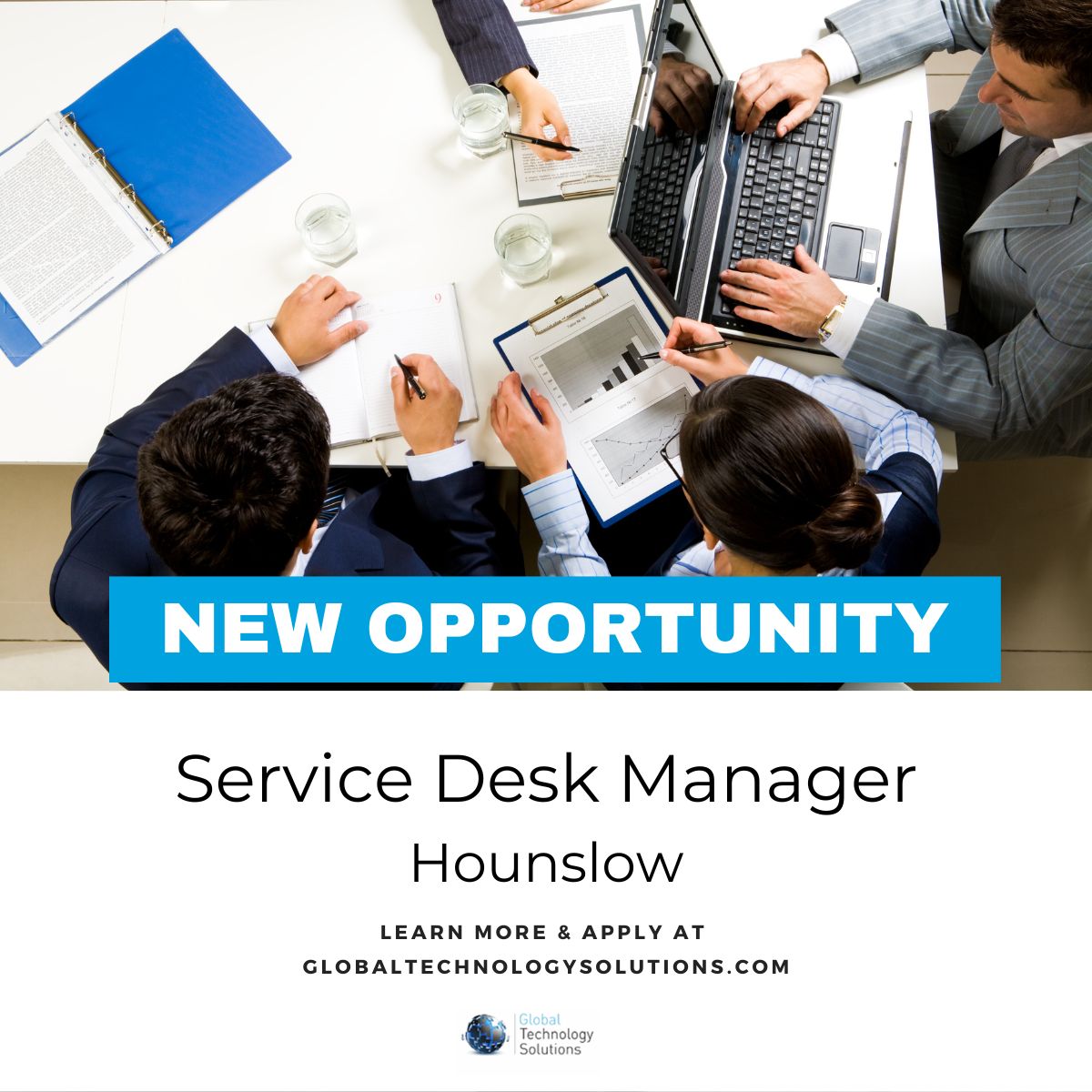 Service Desk Manager working in Hounslow